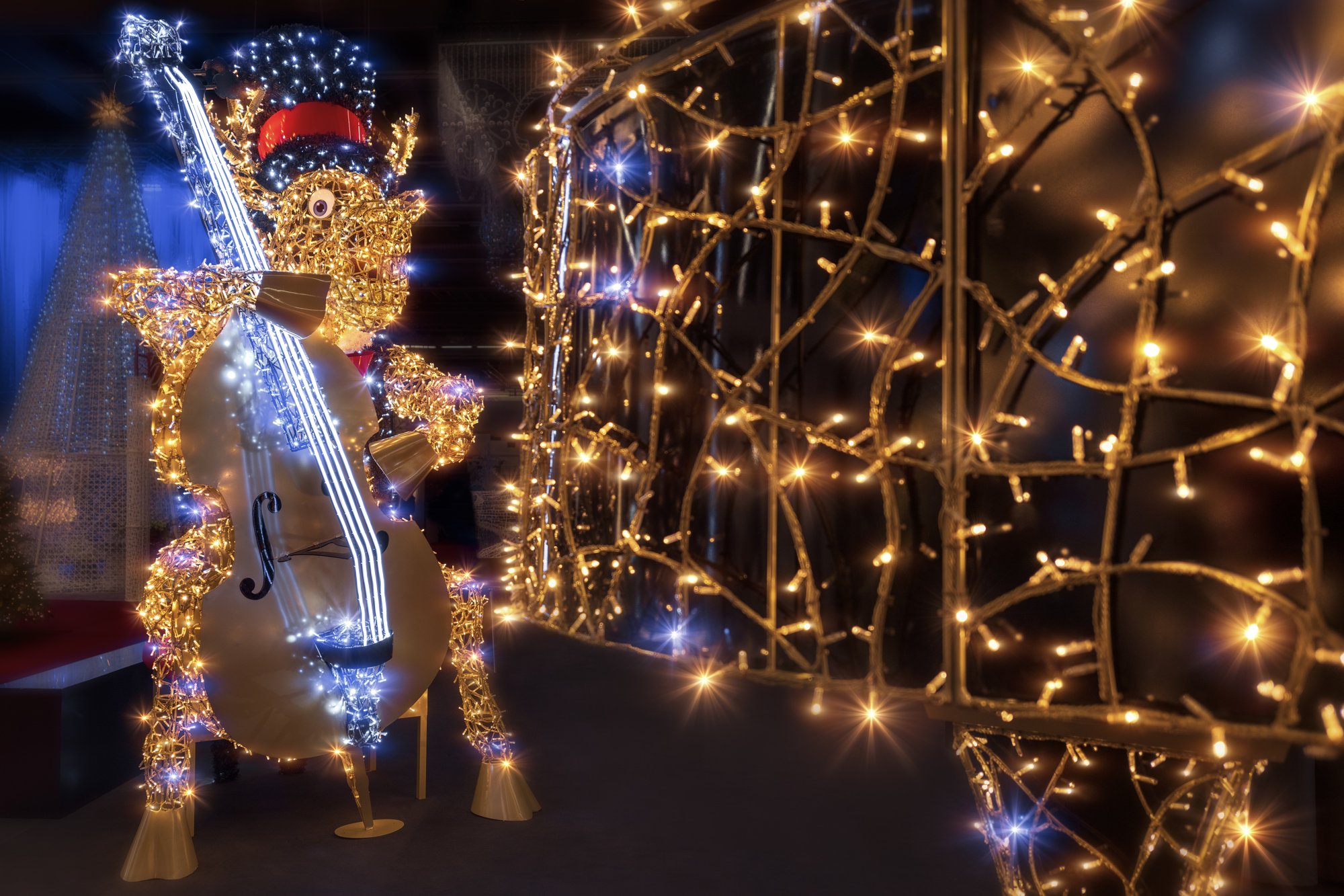 Personaggio violinista della collezione Christmas Concert
